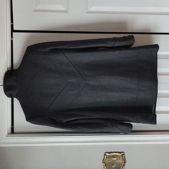 Marcona Wool Blend Pea Coat Charcoal Grey Size Small - Picture 4 of 12